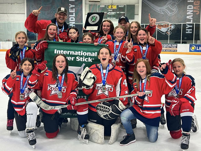 Krivo Girls Colorado Hockey Champions